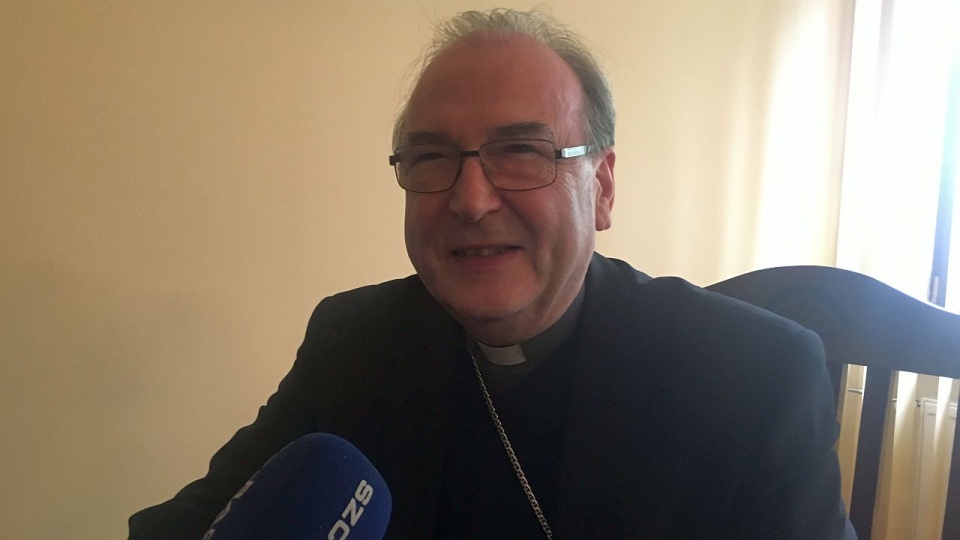 Belgijski biskup z wizytą w Szczecinie, wspomina św. JP2.Belgijski biskup z wizytą w Szczecinie, wspomina św. JP2. Fot. Archiwum prywatne