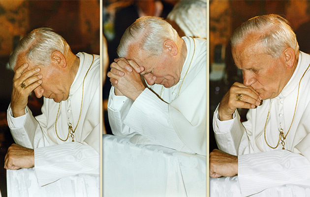 Papież Jan Paweł II. Fot. [Zdzisław Sowiński]