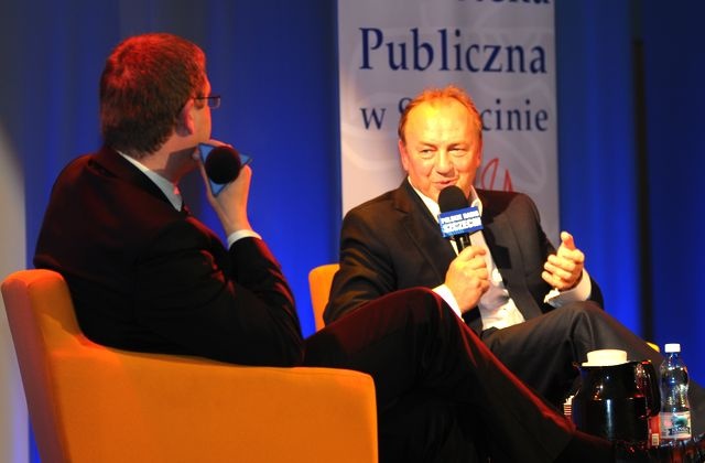 Konrad Wojtyła i Janusz Leon Wiśniewski, fot. [PRS] Janusz Leon Wiśniewski