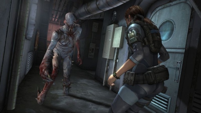 Resident Evil Revelations, screen z gry (10) Zobacz kilka obrazków z gry Resident Evil: Revelations