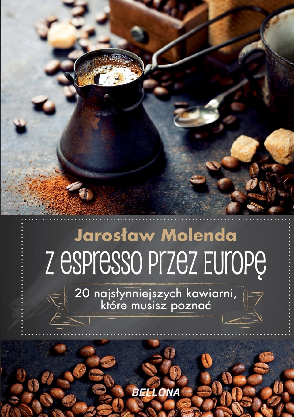 Okładka książki "Z espresso przez Europę". Fot. materiały prasowe