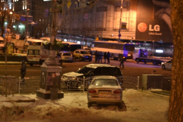 Noc w Kijowie [fot. Dymitr Andrusenko] Doniesienia z Ukrainy - Ganna Malitska