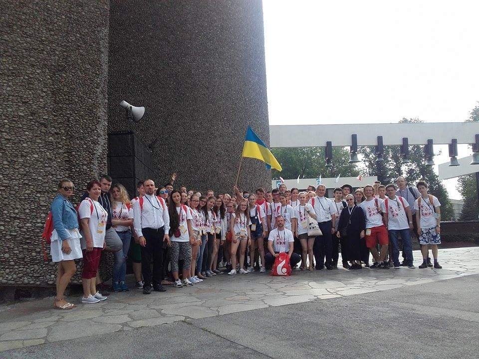 Młodzi Ukraińcy na Światowych Dniach Młodzieży [fot. Rusłan Marciszak]