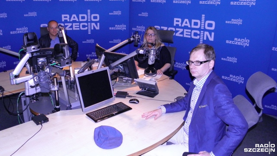Radio Szczecin na Wieczór, red. Joanna Skonieczna i goście programu. Fot. Jacek Rujna [Radio Szczecin]