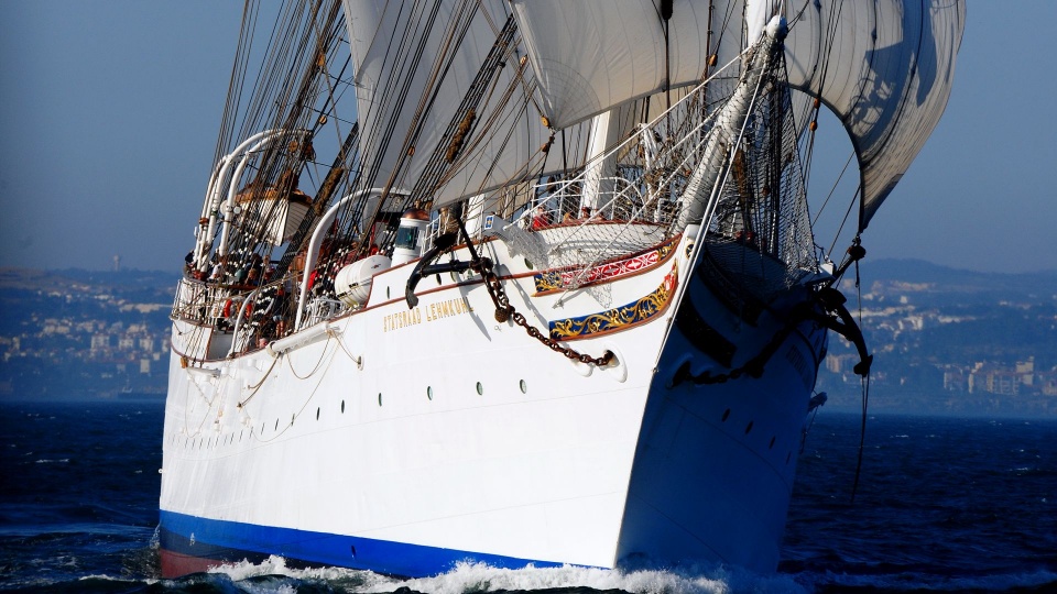 "Statsraad Lehmkuhl". Fot. Finał The Tall Ships Races Szczecin