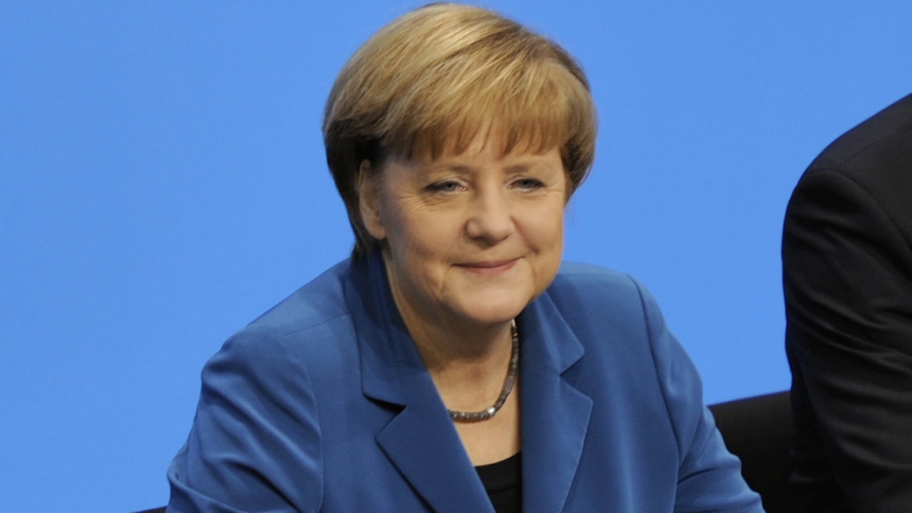 Angela Merkel gratuluje SPD