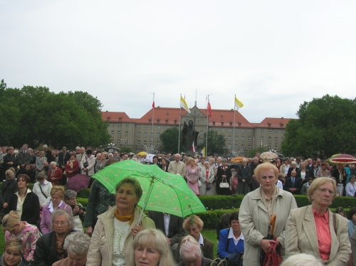 Szczecin wspomina wizytę papieża