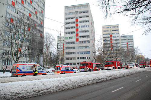 Wybuch gazu w centrum Szczecina