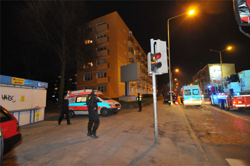 Wybuch gazu w Szczecinie - 2 osoby ranne (WIDEO)