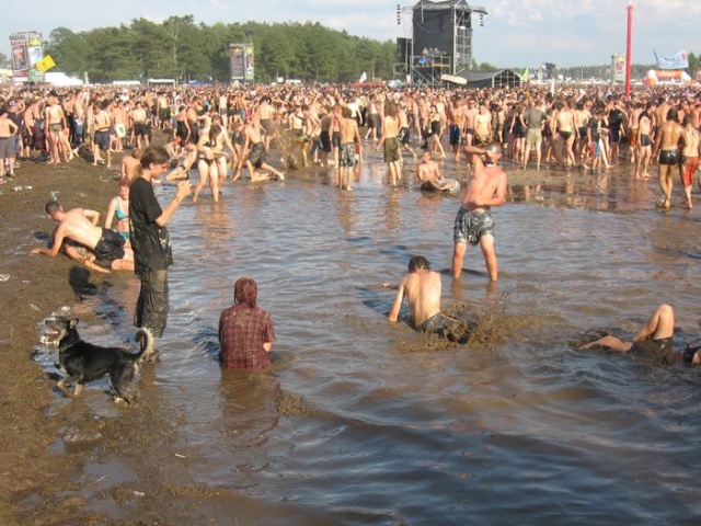 Według oficjalnych szacunków policji, na teren Przystanku Woodstock przyjechało około 150 tysięcy ludzi. Na Woodstock-u coraz większe tłumy
