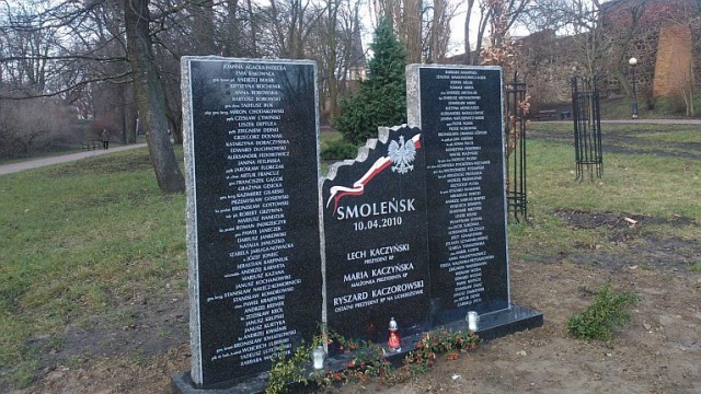 Stargard ma pomnik ofiar katastrofy smoleńskiej