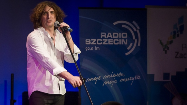 Fot. Jarosław Gaszyński [Radio Szczecin] Wybitny jazzman zagrał w Radiu Szczecin [ZDJĘCIA]