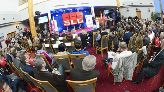 Fot. Jarosław Gaszyński [Radio Szczecin] SLD liczy na dwa mandaty. Zaprezentowało tych, którzy o nie powalczą [ZDJĘCIA, WIDEO]