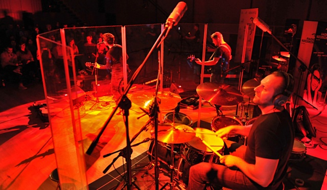 Rockowy zespół Time to Express zagrał w środę w studiu koncertowym Radia Szczecin. Fot. Łukasz Szełemej [Radio Szczecin] Rockowy wieczór z Time to Express [WIDEO]