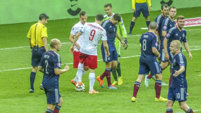 Polska remisuje ze Szkocją 2:2 w trzecim meczu eliminacji do Euro 2016. Fot. Tomasz Chaciński [Radio Szczecin] Polska remisuje ze Szkocją 2:2 w trzecim meczu eliminacji do Euro 2016 [ZDJĘCIA]