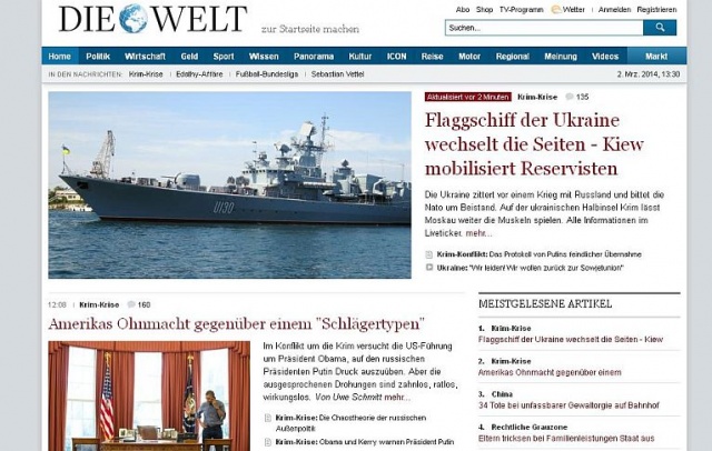 Niemieckie media o sytuacji na Ukrainie