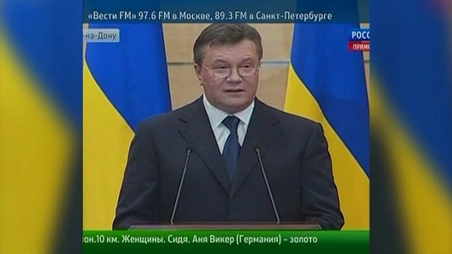Janukowycz: Nie ustąpiłem i wrócę do mojego kraju [WIDEO]