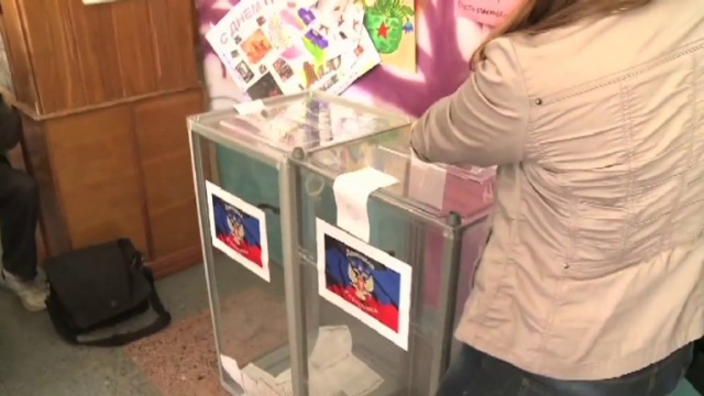 Referendum w Ługańsku. Głosują bez dokumentów [WIDEO]