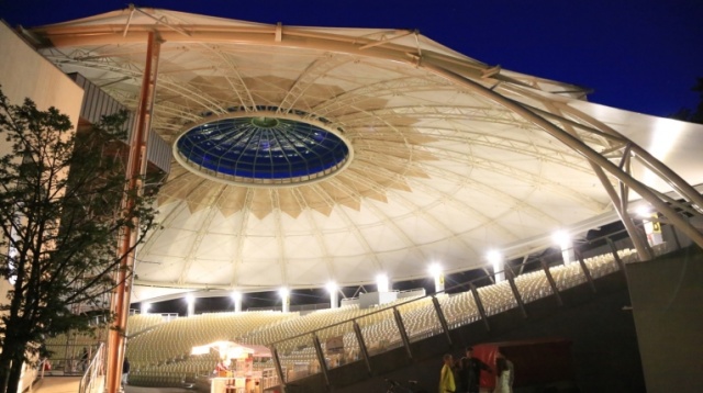 Dach świnoujskiego amfiteatru do poprawki