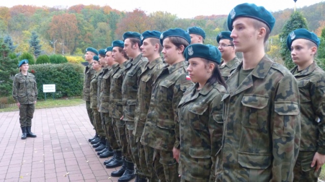 Za mundurem młodzież sznurem. Kolejna klasa wojskowa w Szczecinie