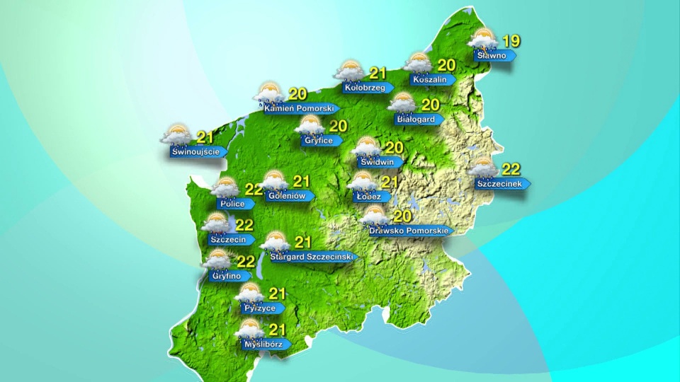 Sobotni poranek ciepły i pogodny, po południu mogą przydać się parasole. Fot. TVN Meteo/x-news