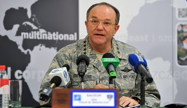 Gen. Philip M. Breedlove. Fot. Łukasz Szełemej [Radio Szczecin] NATO wyraźniej zaznaczy swoją obecność w Polsce [ZDJĘCIA, WIDEO]