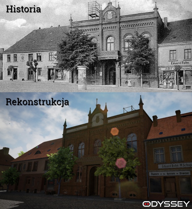 Arnswalde - ratusz Mieszkańcy Choszczna przenieśli się w czasie