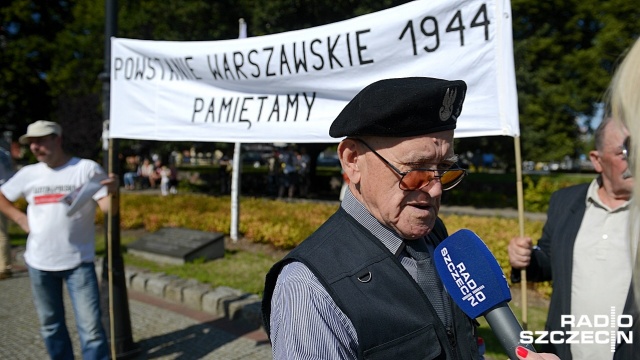 Fot. Jarosław Gaszyński [Radio Szczecin] 71 lat temu wybuchło Powstanie Warszawskie. Szczecin pamięta [ZDJĘCIA]