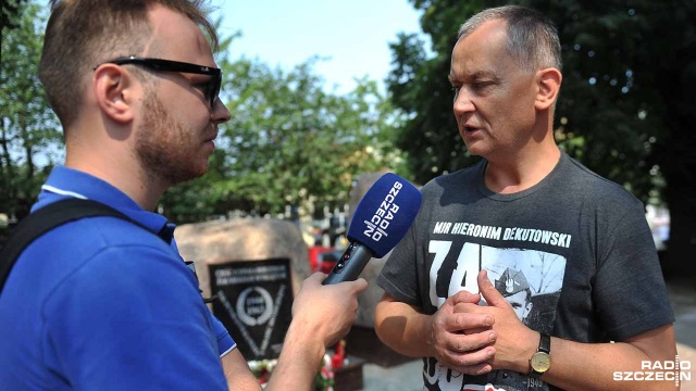 Fot. Łukasz Szełemej [Radio Szczecin] Skazani na zapomnienie mają swój pomnik w Nowogardzie [WIDEO, ZDJĘCIA]