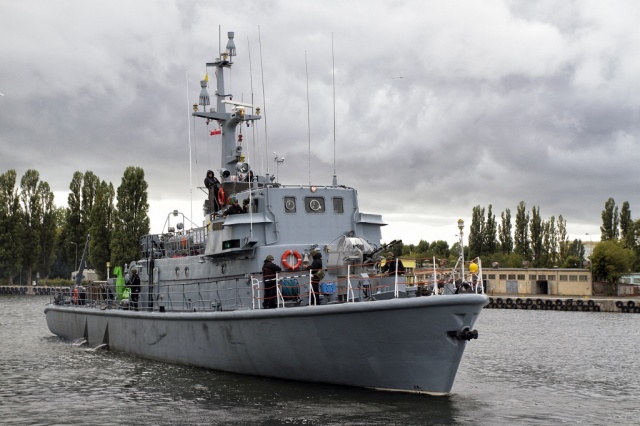 Fot. 8. Flotylla Obrony Wybrzeża Piraci na Bałtyku, marynarka wojenna w akcji [ZDJĘCIA]