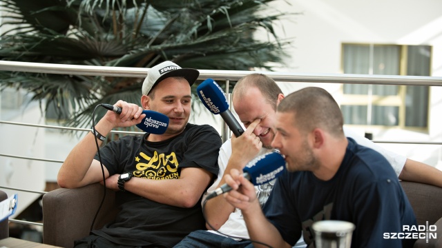 BRK, Grubson i Jarecki. Fot. Konrad Nowak [Radio Szczecin] Grubson zaprasza na urodziny Radia Szczecin [WYWIAD, ZDJĘCIA]