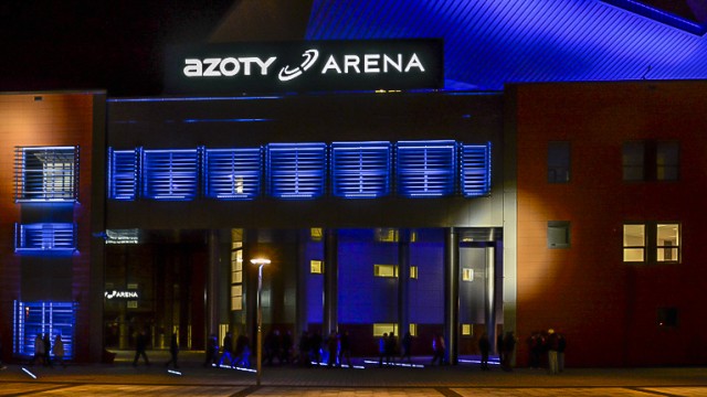 Już nie Arena Szczecin, a Azoty Arena [ZDJĘCIA, WIDEO]