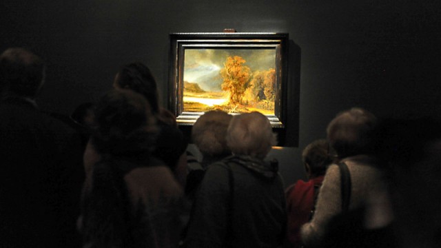 Dzieło Rembrandta w Szczecinie. Tłumy oglądających w muzeum [ZDJĘCIA, WIDEO]