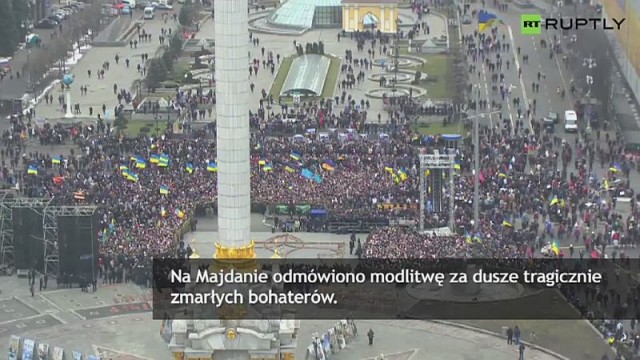 Marsz Godności przeszedł ulicami Kijowa [WIDEO]