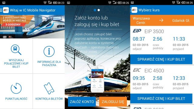 PKP Intercity uruchomiło aplikację mobilną do zakupu biletów