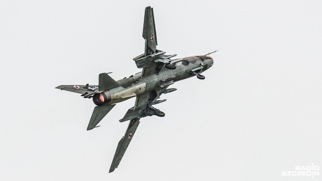 SU-22 na niebie. Widowiskowe pokazy w Świdwinie [ZDJĘCIA]