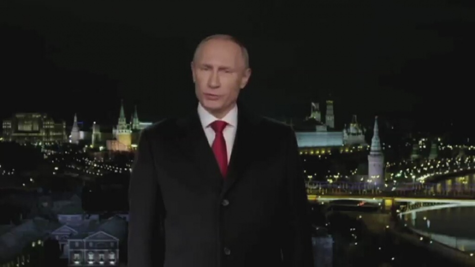 Prezydent Rosji wygłosił noworoczne orędzie do narodu. Fot. ENEX/x-news