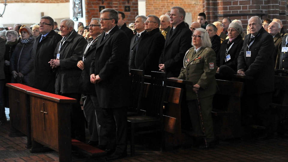 Prezydent Polski Bronisław Komorowski mówił, że obchodzimy nie tylko rocznicę bitwy. Fot. Łukasz Szełemej [Radio Szczecin/Archiwum]