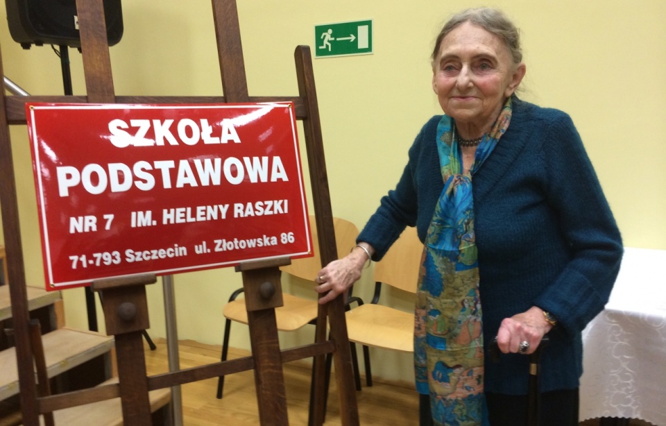 Szczecińska poetka Helena Raszka została patronką szkoły na Warszewie. Fot. Andrzej Kutys [Radio Szczecin]