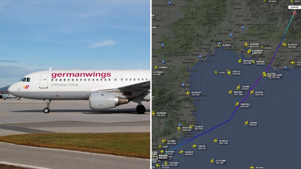 Airbus A320 lecący z Barcelony do Düsseldorfu rozbił się we francuskich Alpach. Na pokładzie było blisko 150 osób - podają francuskie media. Źródło: Karl Didttbacher