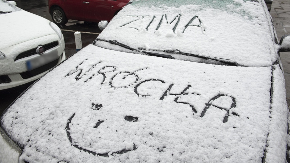 Przed krótkimi, ale intensywnymi opadami śniegu ostrzegają synoptycy. Fot. Piotr Sawiński [Radio Szczecin/Archiwum]