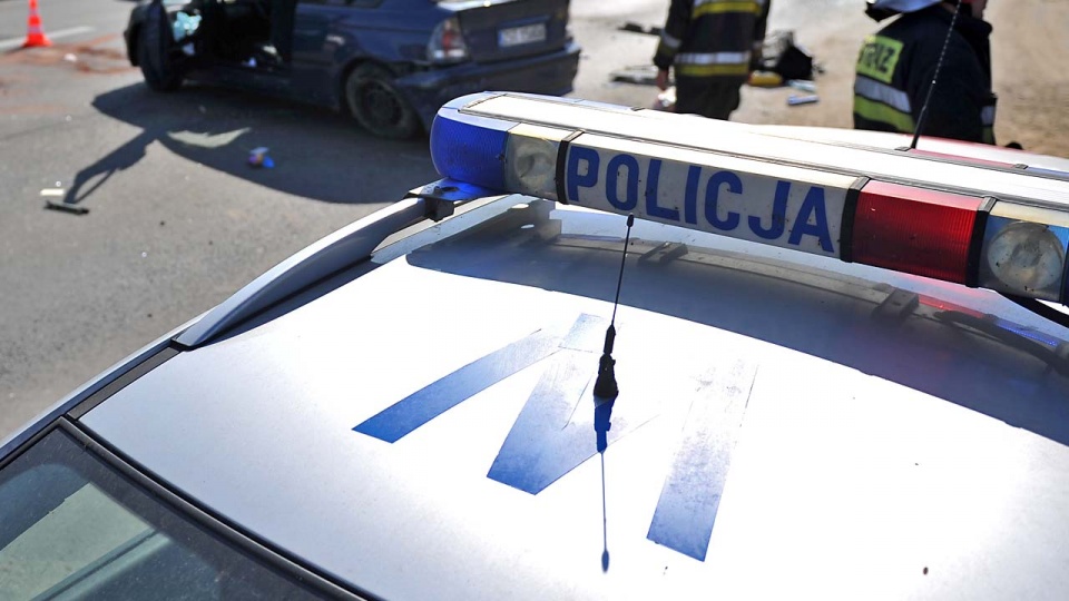 Jedna osoba została ranna w wypadku na ulicy Przyszłości w Płoni. Fot. Łukasz Szełemej [Radio Szczecin]