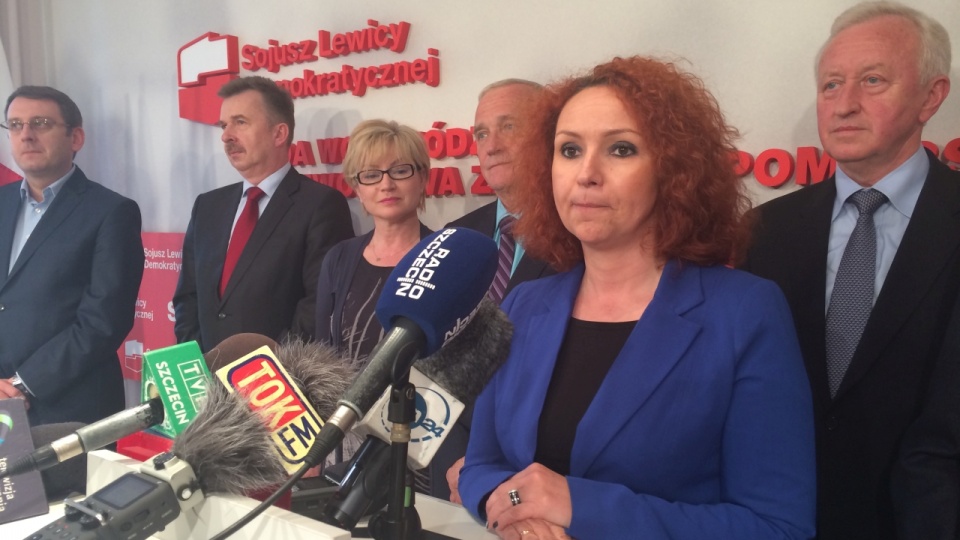 Politycy lewicy tłumaczyli, że Magdalena Ogórek źle prowadziła kampanię. Fot. Andrzej Kutys [Radio Szczecin]