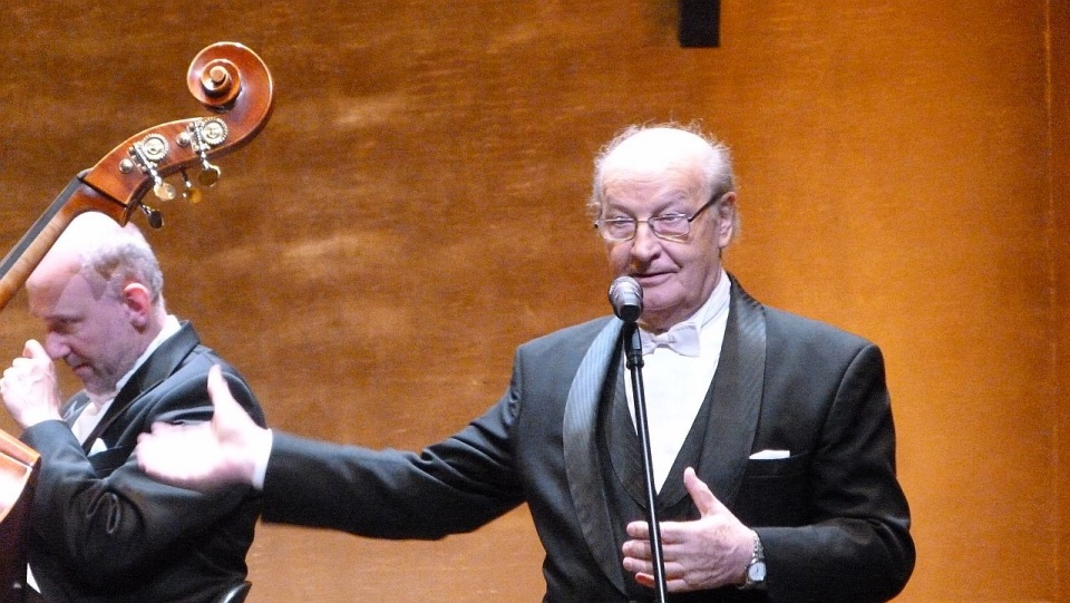 Jeden z najznakomitszych tenorów świata Wiesław Ochman wystąpił w Filharmonii Szczecińskiej. Fot. Małgorzata Frymus [Radio Szczecin]