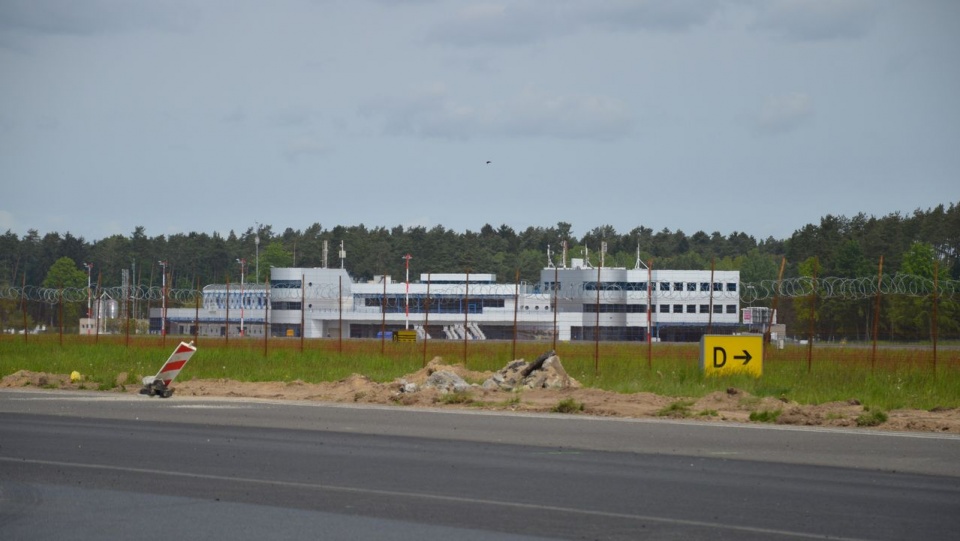 Remont trwa od marca ubiegłego roku i zakończy się za miesiąc. Fot. Port lotniczy Szczecin - Goleniów.