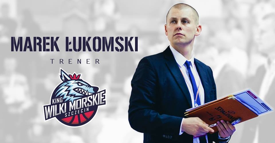 Szczecinianin Marek Łukomski został nowym trenerem koszykarzy drużyny King Wilki Morskie Szczecin. Fot. Mat. King Wilki Morskie Szczecin SA