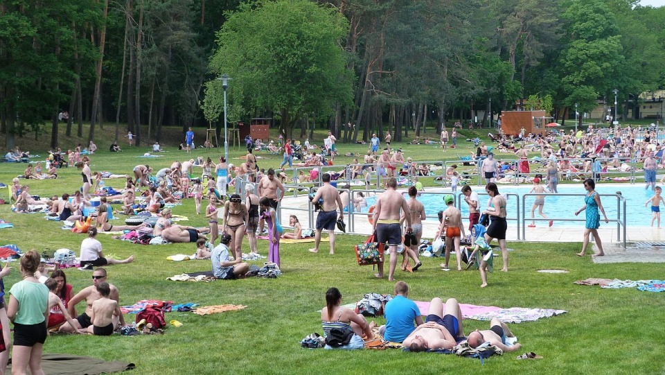 Arkonka to jedyne szczecińskie kąpielisko, jakie jest na razie otwarte. Fot. Wojciech Zagaj [Radio Szczecin]