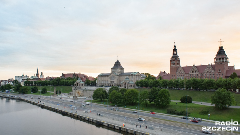 Finał Baltic Tall Ships Regatta 2015 oznacza spore utrudnienia w ruchu. Na zdjęciu Wały Chrobrego. Fot. Konrad Nowak [Radio Szczecin]