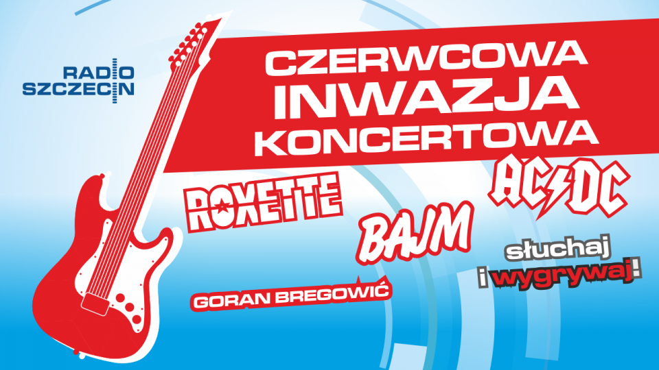 Grzegorz ze Szczecina wygrał w Radiu Szczecin kolejny bilet na koncert zespołu Bajm. Graf. Radio Szczecin