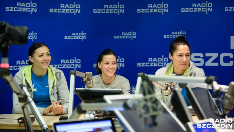 Małgorzata Stasiak, Agata Cebula i Monika Stachowska. Fot. Konrad Nowak [Radio Szczecin]